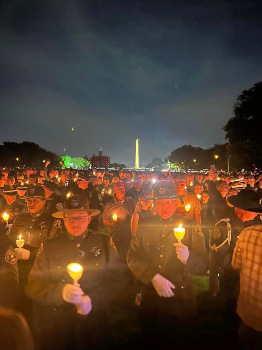 36th Annual Candlelight Vigil for fallen peace officers