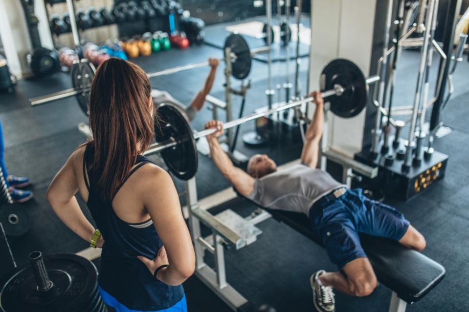 The trainer shared that ” it’s important to maintain core stability to prevent injury to the back.” Getty Images