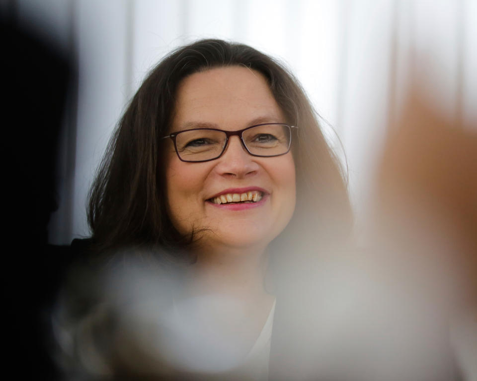 Platz 7: ANDREA NAHLES