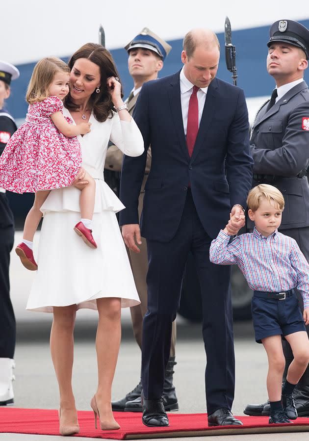 The royal family are currently on a five-day tour of Poland and Germany. Photo: Getty Images