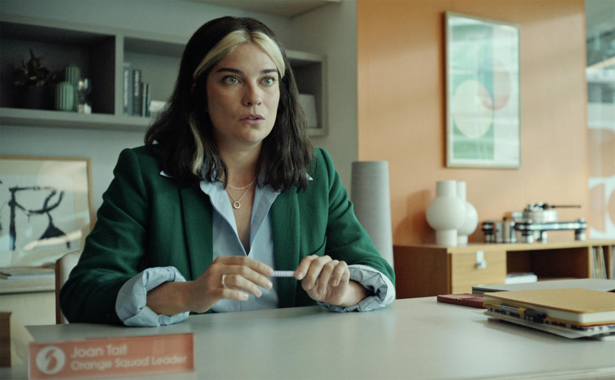 Annie Murphy — ANNIE MURPHY in the teaser for Black Mirror