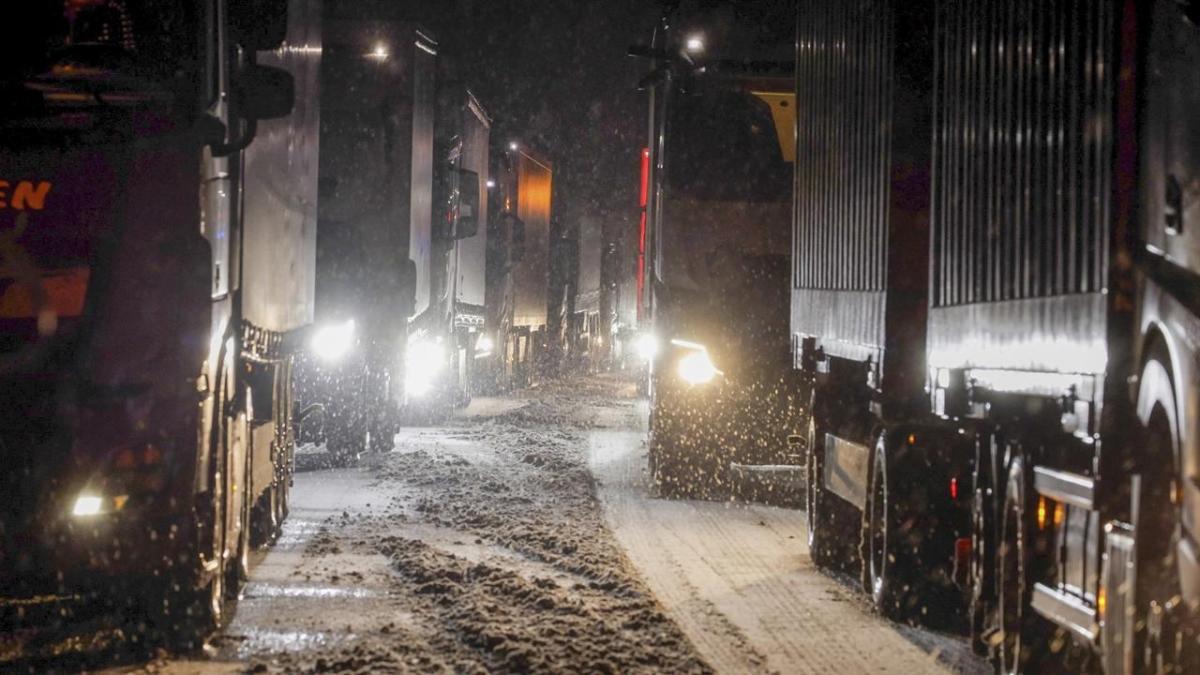 Starker Schneefall und gefrierender Regen werden den Verkehr in Skandinavien und Deutschland beeinträchtigen