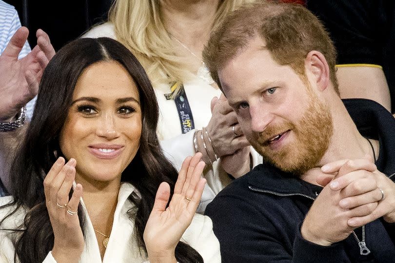 Harry and Meghan at the Invictus Games