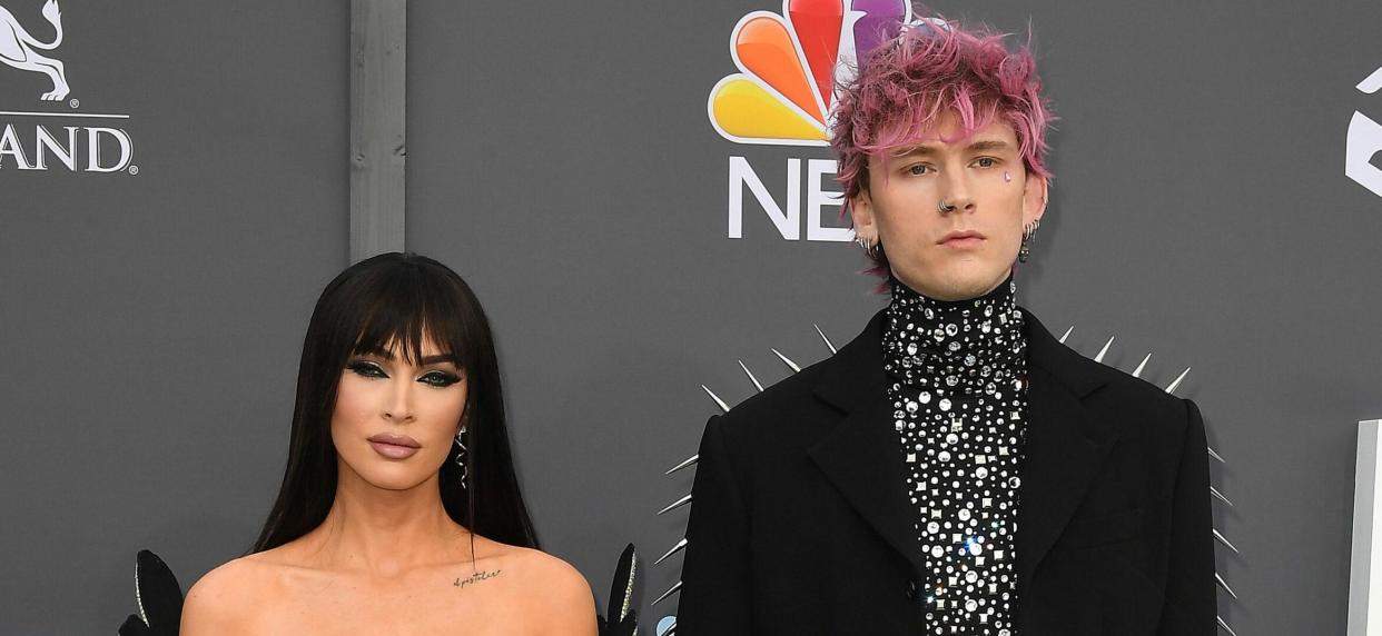 Megan Fox and Machine Gun Kelly at 2022 Billboard Music Awards