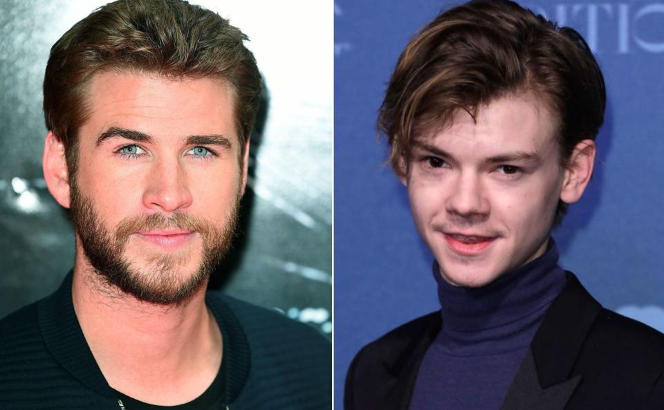 Liam Hemsworth und Thomas Brodie-Sangster