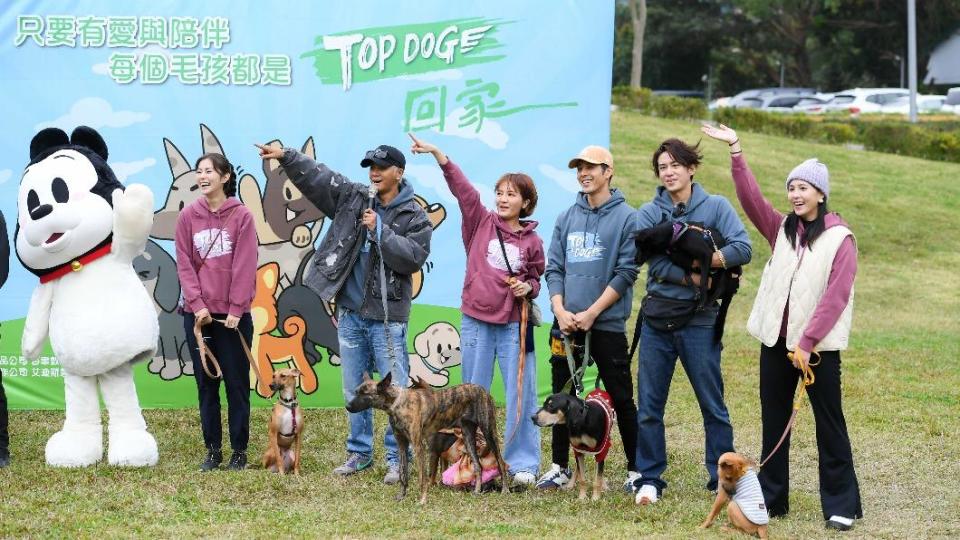 《TOP DOG 回家》認養會大成功。（圖／三立提供）