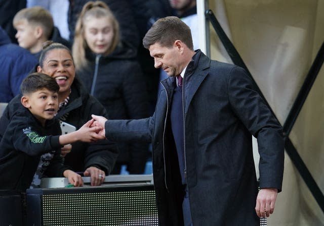 Steven Gerrard returned to the Premier League in charge of Aston Villa