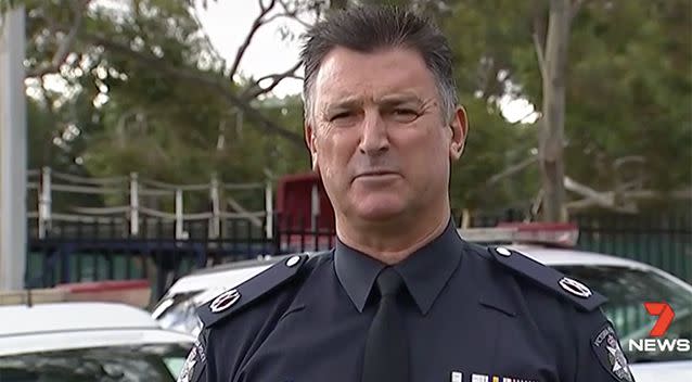 Assistant Commissioner Hill said Sergeant Rich's daughter tried to revive him.  Photo: 7 News