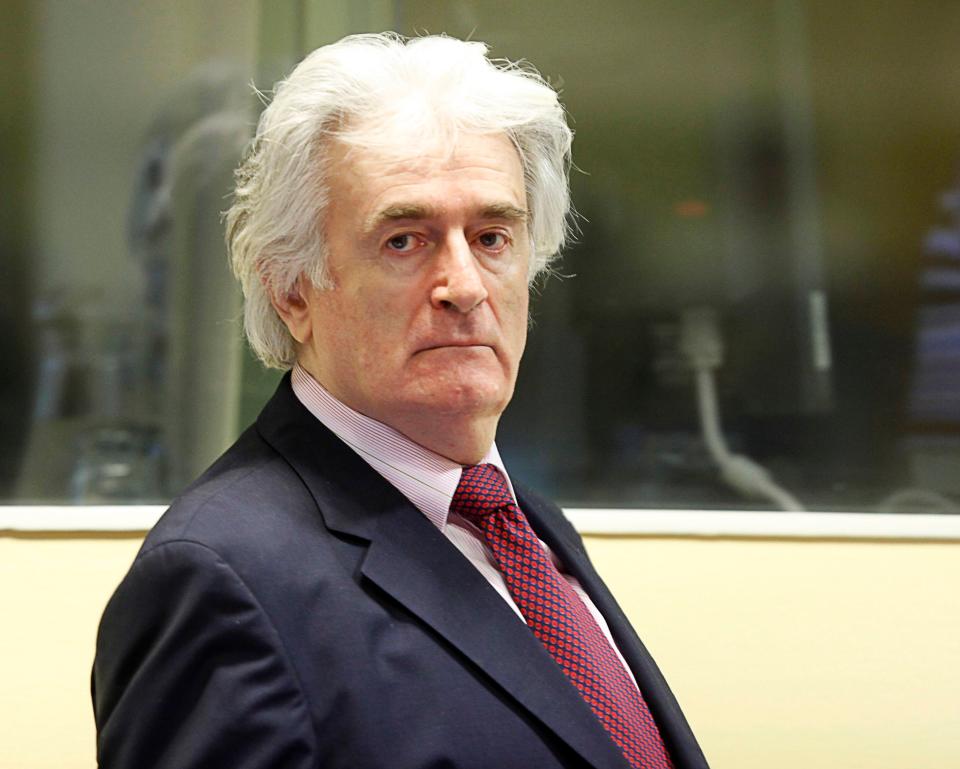 <p>Radovan Karadzic in The Hague in 2009</p> (REUTERS)