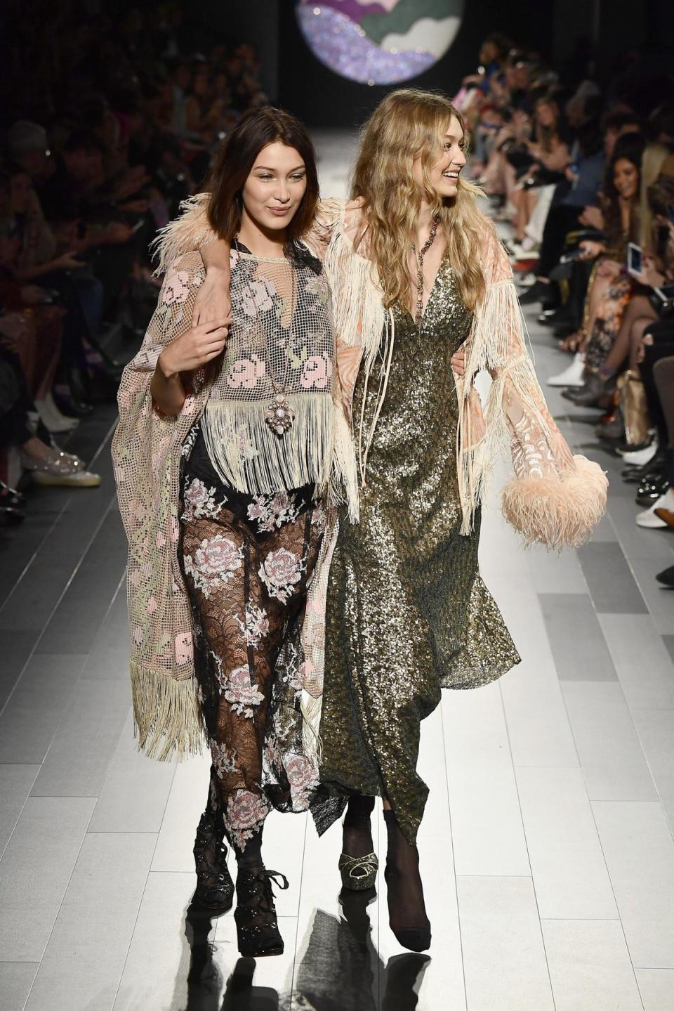 Bella and Gigi Hadid (Getty Images For NYFW: The Shows)