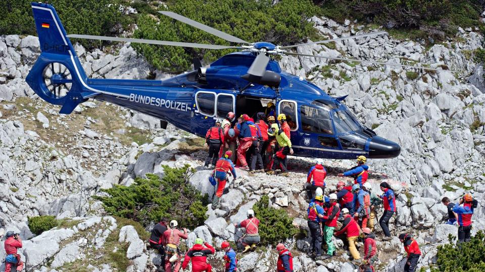 Vor 10 Jahren wurde Johann Westhauser gerettet (Bild: dpa)