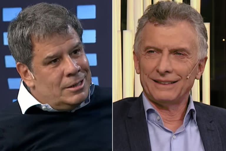 Facundo Manes y Mauricio Macri