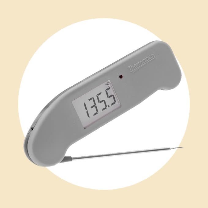 <a href="https://www.thermoworks.com/thermapen-one?quantity=1&color=1" rel="nofollow noopener" target="_blank" data-ylk="slk:Meat Thermometer;elm:context_link;itc:0;sec:content-canvas" class="link rapid-noclick-resp">Meat Thermometer</a>