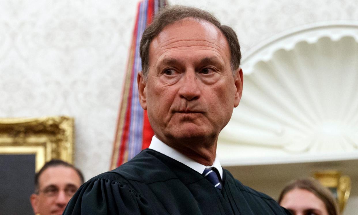 <span>Samuel Alito at the White House in Washington DC on 23 July 2019. </span><span>Photograph: Carolyn Kaster/AP</span>