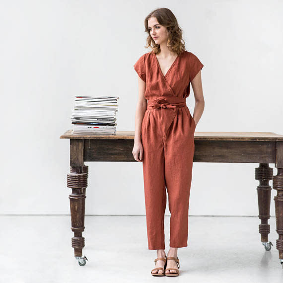 Get it on <a href="https://www.etsy.com/listing/537702239/wrap-linen-jumpsuit-washed-long-linen?ga_order=most_relevant&amp;ga_search_type=all&amp;ga_view_type=gallery&amp;ga_search_query=jumpsuits&amp;ref=sr_gallery-1-16" target="_blank">Etsy for $117</a>.