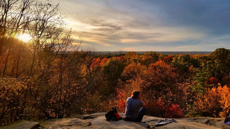 <div class="inline-image__caption"><p>"Cuyahoga Valley National Park from the top of The Ledges in the Fall."</p></div> <div class="inline-image__credit">Photo courtesy, Brandon Withrow</div>