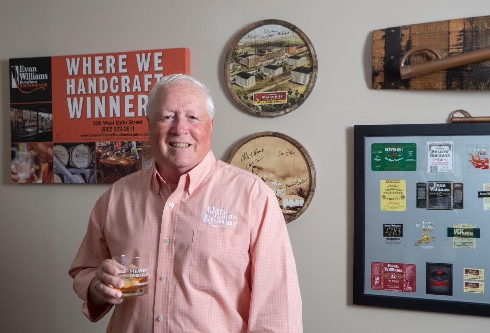 Charlie Downs worked at three Heaven Hill distilleries before retiring rom the company, including the one that burned down. He is seen with some of the moments from his career with the Bardstown distiller. May 25, 2022