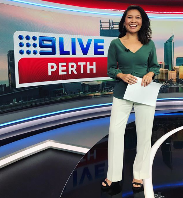 Rumours suggest Nine News Perth presenter Tracy Vo could replace Sylvia on Today. Photo: Instagram/tracy_vo