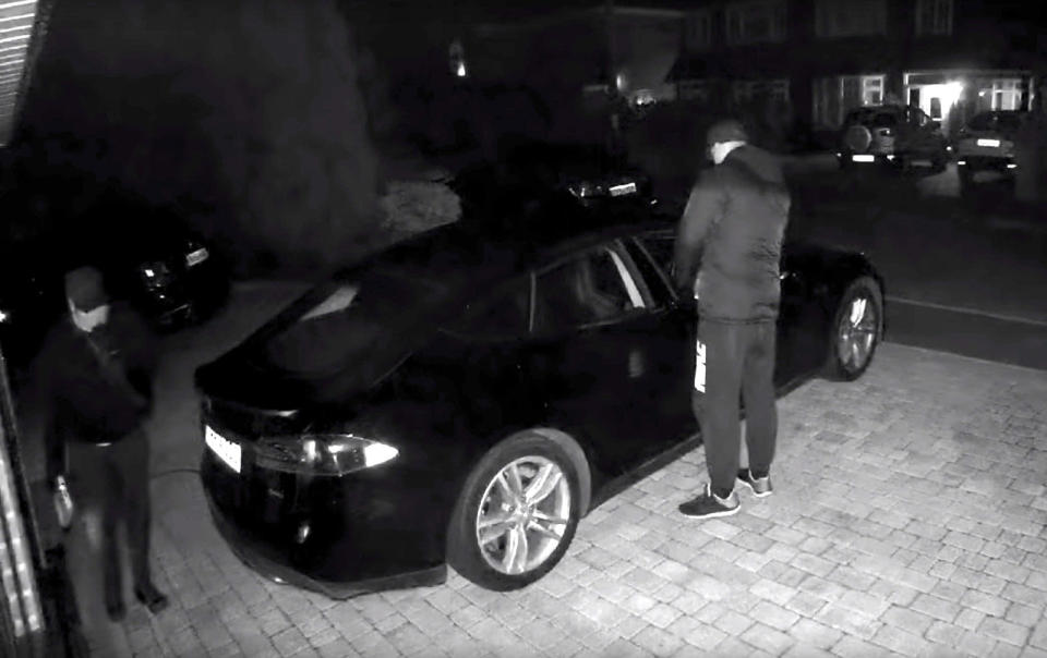 Last month, an unlucky Tesla owner managed to record his own Model S being