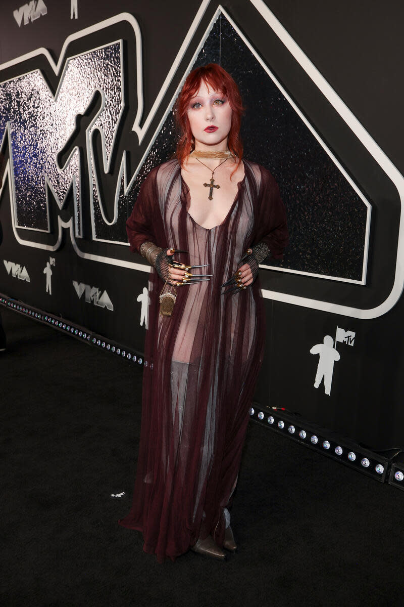 Chappell Roan at the 2024 MTV Video Music Awards, which will be held on September 11, 2024, at the UBS Arena in Elmont, New York.