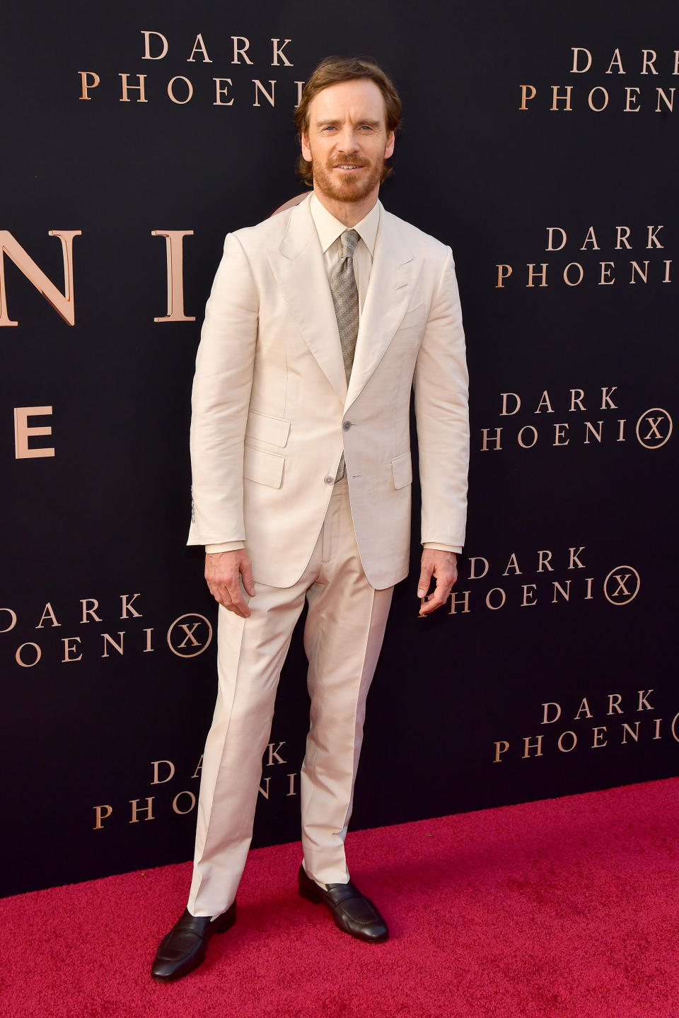 Michael Fassbender attends the premiere of 20th Century Fox's 'Dark Phoenix' in LA