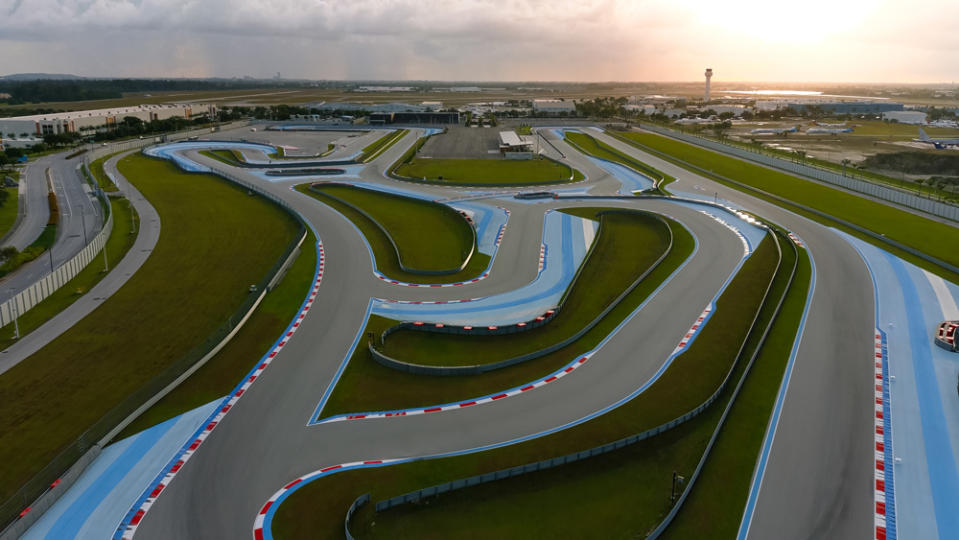 The Concours Club private racetrack in Opa Locka, Fla. - Credit: Photo: Courtesy of the Concours Club.