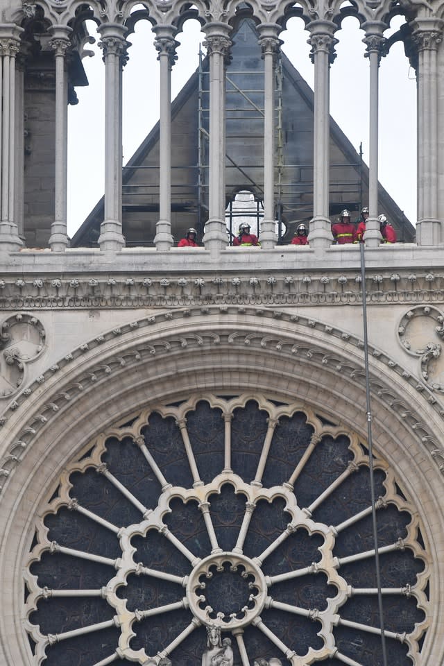 Notre Dame cathedral fire