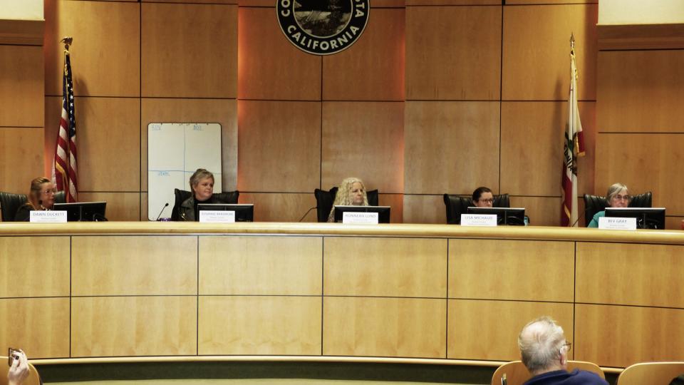 The Shasta County Elections Commission met Monday, Feb. 26, 2024 and approved sending a proposed county ordinance mandating that ballots be hand counted during elections.