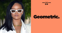 <p>Rihanna’s sunglasses help punctuate her flawless statement fashion looks. They are bold and edgy just like RiRi. (Photo: Getty Images; art: Quinn Lemmers for Yahoo Lifestyle) </p>