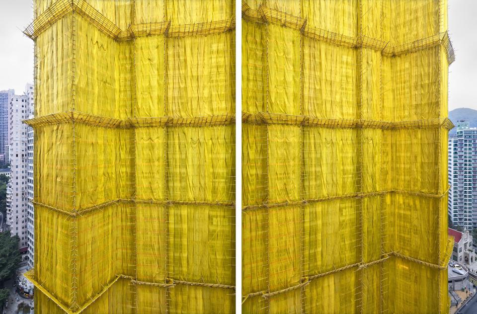 Yellow Cocoon #2, Hong Kong, 2011.