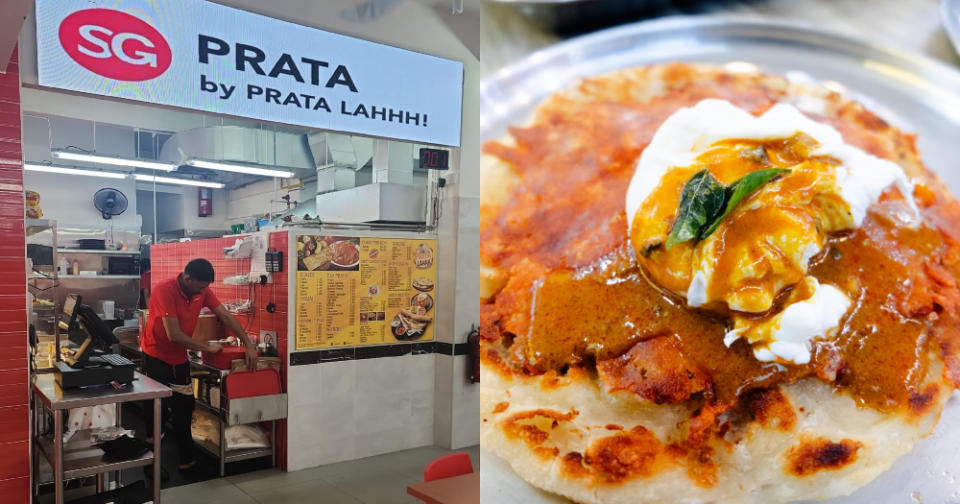 SG Food Court - prata lahhh