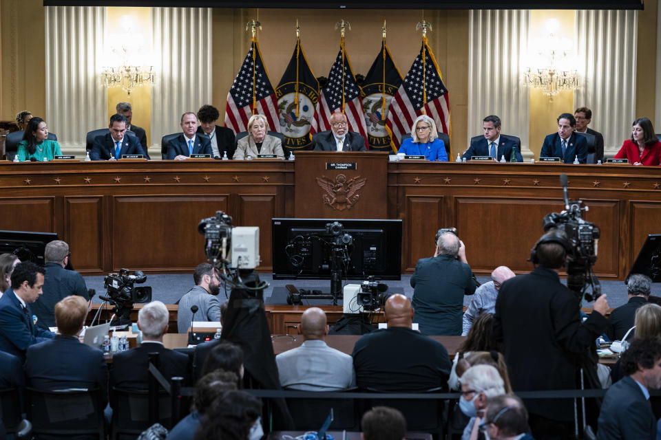 The House select committee investigating the Jan. 6 insurrection meeting on June 9