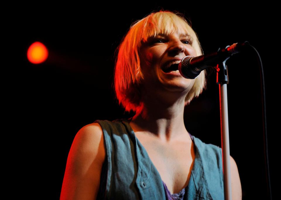 Palm Springs resident and singer-songwriter Sia Furler.