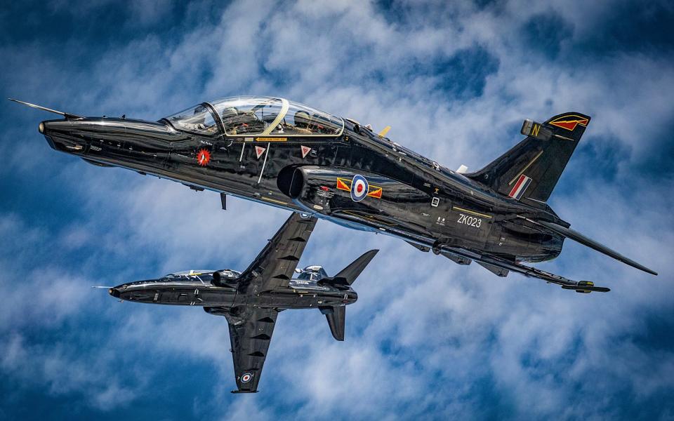  Sqn livery on the BAE Systems Hawk T Mk2. - SAC Chris Thompson-Watts /Royal Air Force 