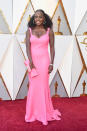 <p>For the 90th Annual Academy Awards in 2018, ‘How To Get Away With Murder’ star David wowed in a hot pink gown by American designer Michael Kors. </p>