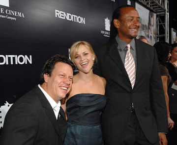 Director Gavin Hood , Reese Witherspoon and writer Kelley Sane at the Los Angeles premiere of New Line Cinema's Rendition