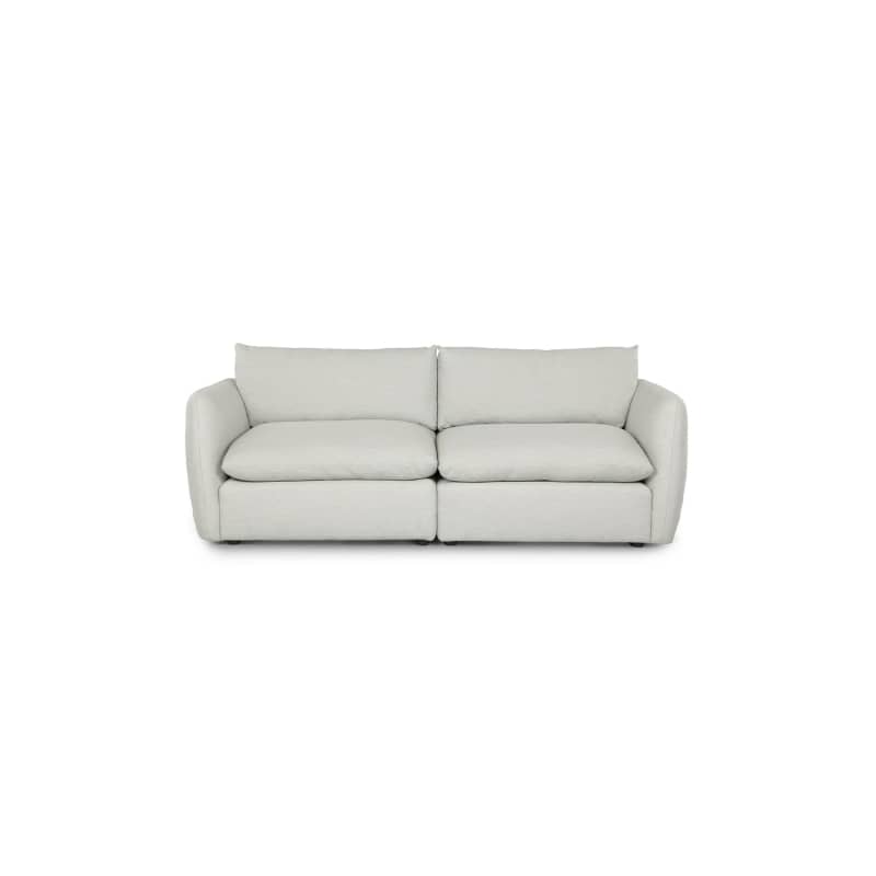 Leigh Silver Ivory Modular Sofa