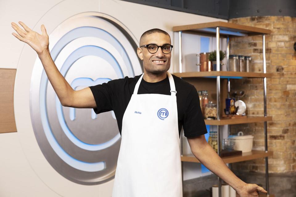 richie anderson on celebrity masterchef