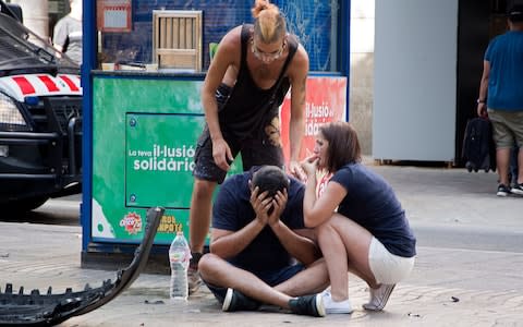 Victims of the Barcelona attack - Credit: David Armengou/EFE