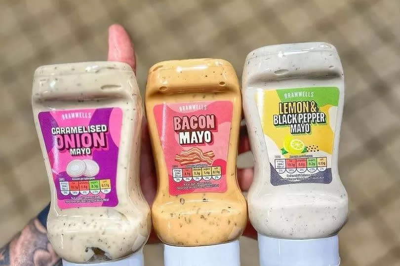 Aldi's new mayonnaise range