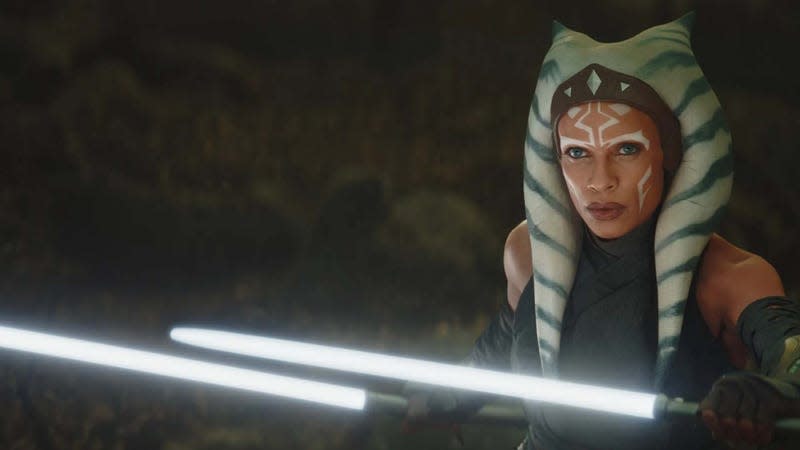 An image shows Ahsoka Tano as seen in the new trailer for her upcoming show. 