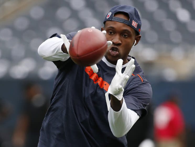 Chicago Bears wide receiver Alshon Jeffery earned a four-game PED suspension. (AP)