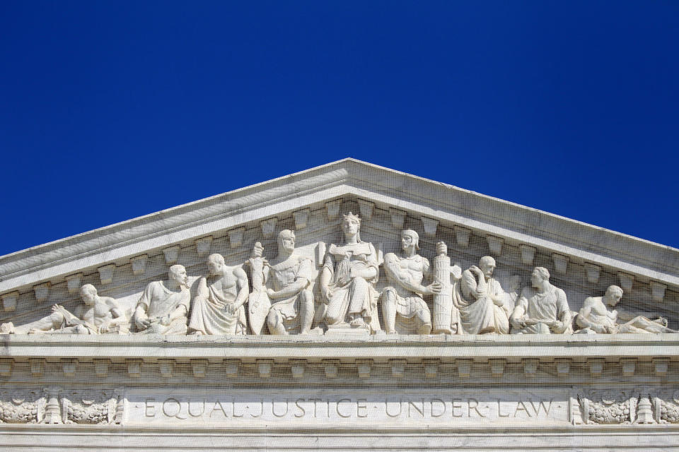 FILE - This March 22, 2012, file photo, shows the Supreme Court in Washington. A new poll finds that Americans overwhelmingly want the president and Congress to get to work on a new bill to change the health care system if the Supreme Court strikes down President Barack Obama’s 2010 law as unconstitutional. That doesn’t seem to be in either party’s plans on the verge of the high court’s verdict on the law that was aimed at extending health insurance to more than 30 million Americans who now lack coverage. (AP Photo/Haraz N. Ghanbari, File)