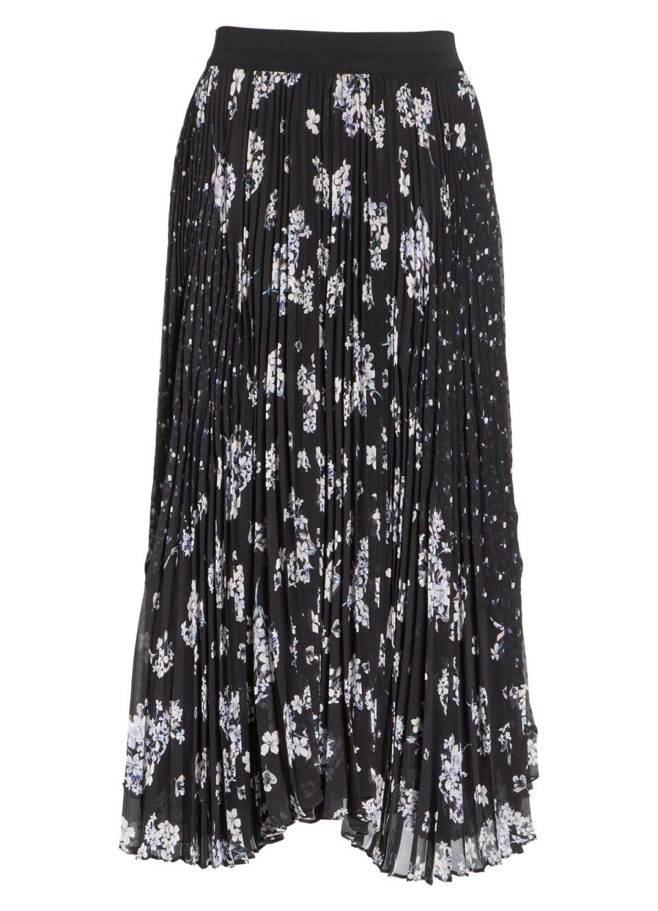 Rebecca Taylor Pleated Hydrangea Skirt, $495 $329.90, Nordstrom