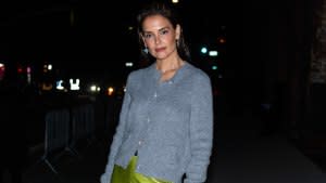 Katie Holmes at Skylight at The Refinery in Brooklyn on February 9, 2024.