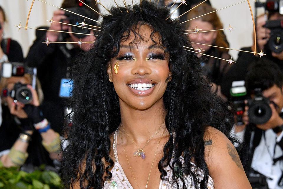 SZA attends the Heavenly Bodies: Fashion & The Catholic Imagination Costume Institute Gala at The Metropolitan Museum of Art on May 7, 2018 in New York City.