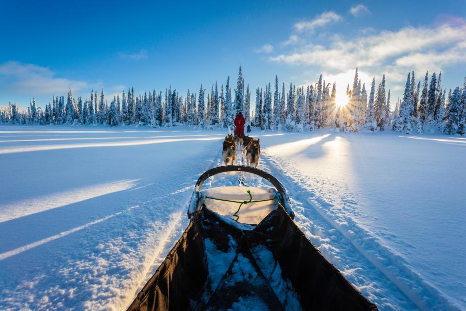 'The sun dips low. It’s Disney-level magical, but my feet are aching with cold' - Credit: Credit: Jurgen Weginger / Alamy Stock Photo/Jurgen Weginger / Alamy Stock Photo