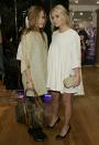 <p>Mary-Kate Olsen and Ashley Olsen were fixtures of the fashion world long before becoming designers themselves. Their neutral cocktail dresses bring the feel of summer to the next season.</p>