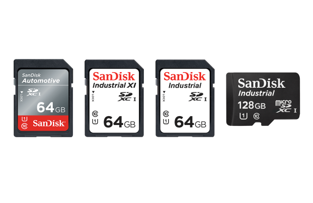 SanDisk's 'Industrial' SD cards can withstand extreme temperatures