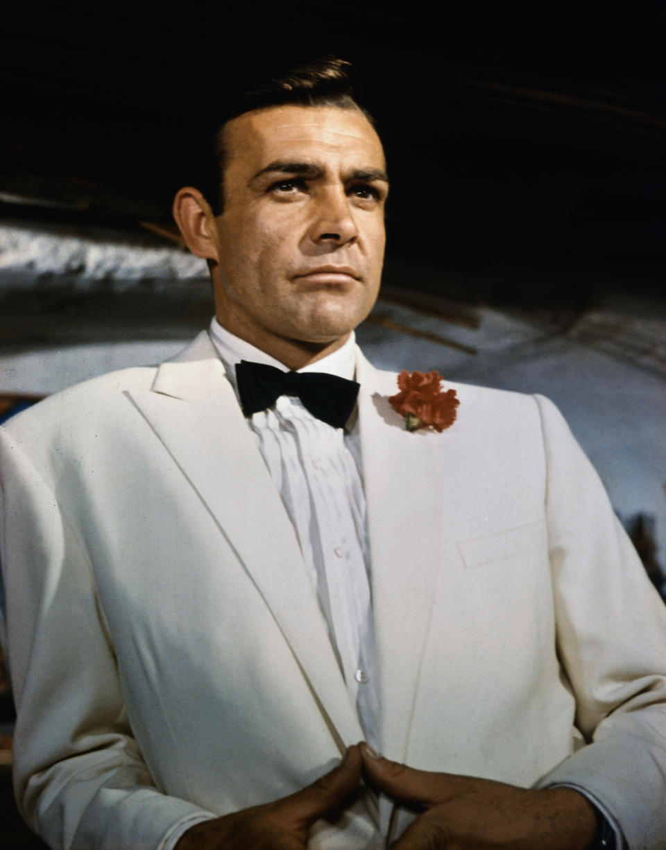 Sean Connery (pictured as James Bond in the film Goldfinger) died Oct. 31 at age 90.